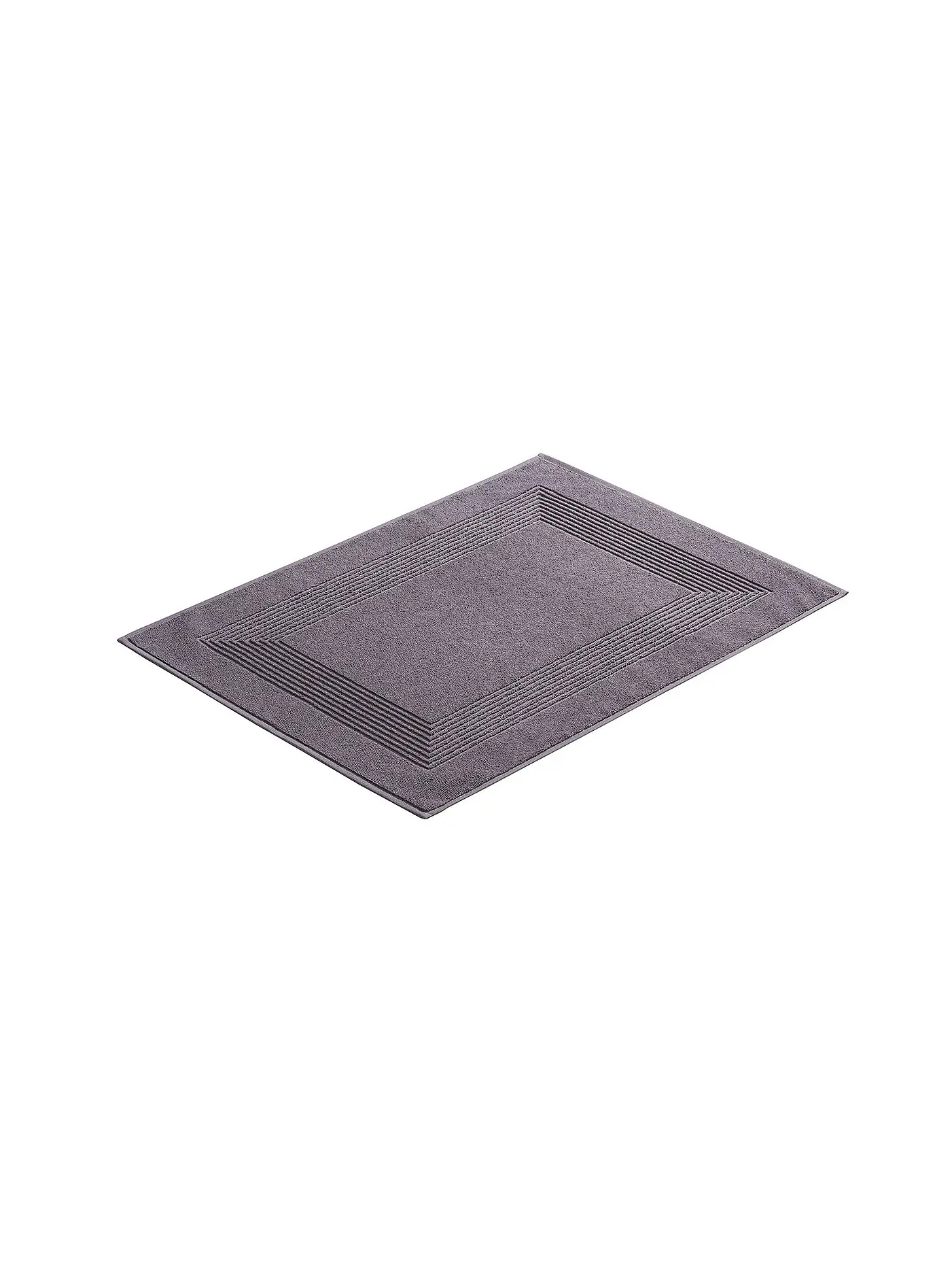VOSSEN | Badevorleger NEW GENERATION 50x70cm Meadow Green | grau